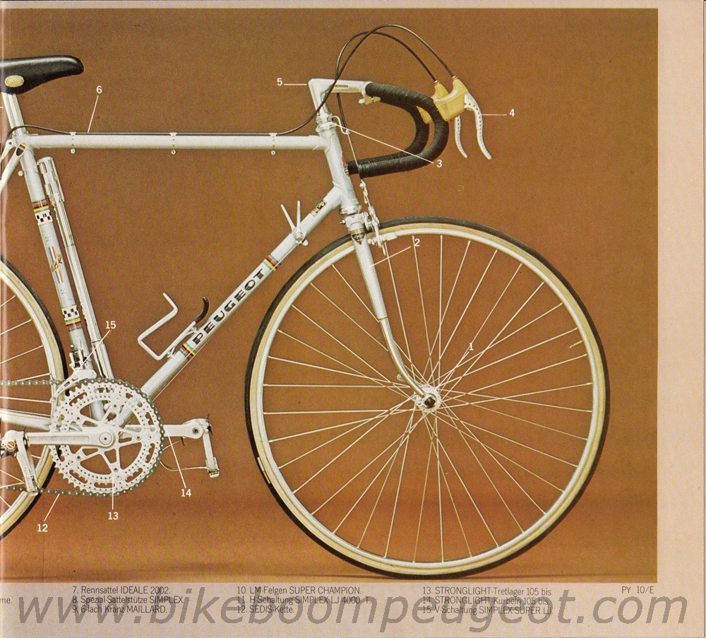 Peugeot 1977 Germany Brochure